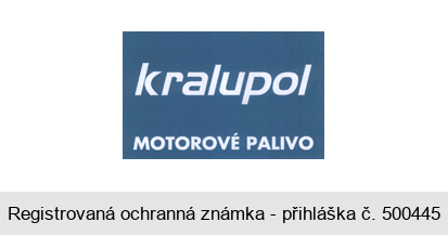 kralupol MOTOROVÉ PALIVO