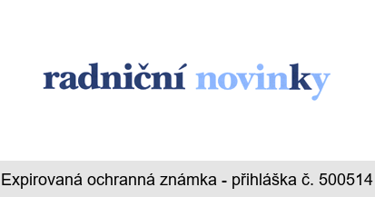 radniční novinky