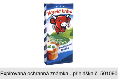 Veselá kráva Smetanová loučka