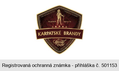 KARPATSKÉ BRANDY PREMIUM QUALITY Špeciál