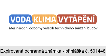 VODA KLIMA VYTÁPĚNÍ  Mezinárodní odborný veletrh technického zařízení budov