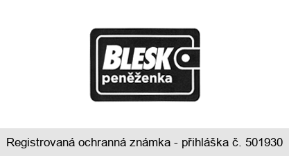 BLESK peněženka