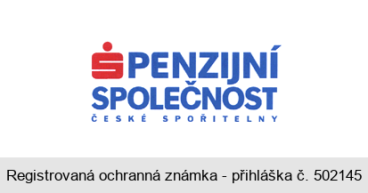 S PENZIJNÍ SPOLEČNOST ČESKÉ SPOŘITELNY