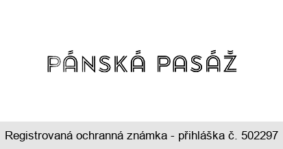 PÁNSKÁ PASÁŽ