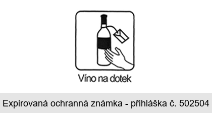 Víno na dotek