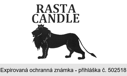 RASTA CANDLE