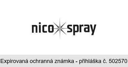 nico spray