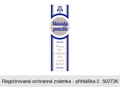 Valašský penicilin Medový likér s delikátní chutí a směsí bylinek