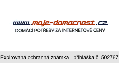 www.moje-domacnost.cz DOMÁCÍ POTŘEBY ZA INTERNETOVÉ CENY