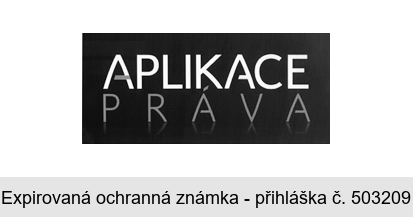 APLIKACE PRÁVA