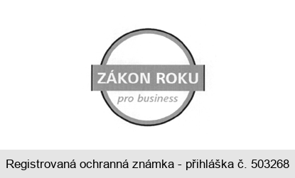 ZÁKON ROKU pro business