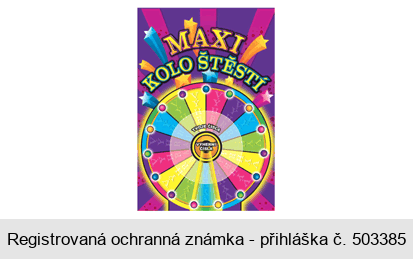MAXI KOLO ŠTĚSTÍ TVOJE ČÍSLA VÝHERNÍ ČÍSLA