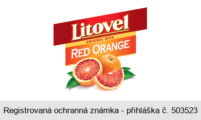 Litovel ORIGINAL BEER RED ORANGE