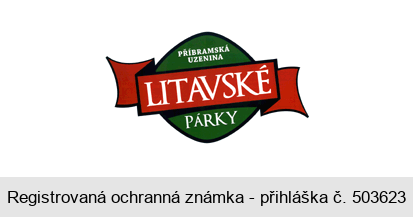 PŘÍBRAMSKÁ UZENINA LITAVSKÉ PÁRKY