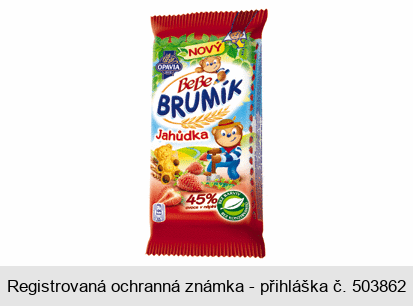 Nový BeBe BRUMÍK Jahůdka OPAVIA