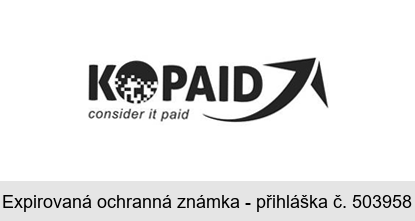 KOPAID consider it paid