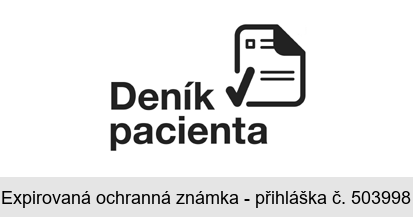 Deník pacienta