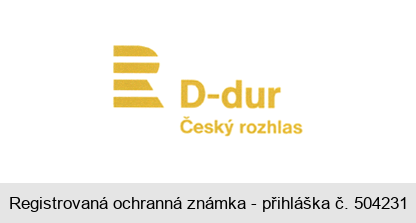 R D-dur Český rozhlas