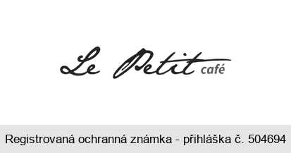 Le Petit café