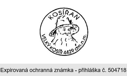 KOSÍŘAN VELKÝ KOSÍŘ 4429 dm.n.m.