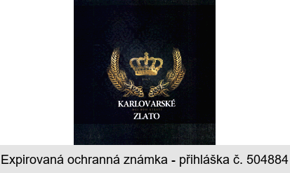 1595 KARLOVARSKÉ ZLATO DEJ BŮH ŠTĚSTÍ