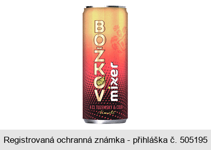 BOŽKOV mixer 4 CL TUZEMSKÝ & COLA -  limeta