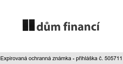 dům financí