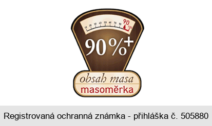 90%+ obsah masa masoměrka