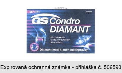 GS Condro DIAMANT Diamant mezi kloubními přípravky