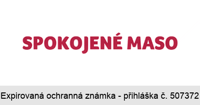 SPOKOJENÉ MASO