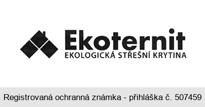 Ekoternit EKOLOGICKÁ STŘEŠNÍ KRYTINA