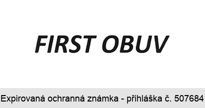 FIRST OBUV