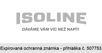 ISOLINE DÁVÁME VÁM VÍC NEŽ NAPÍT