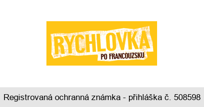 RYCHLOVKA PO FRANCOUZSKU