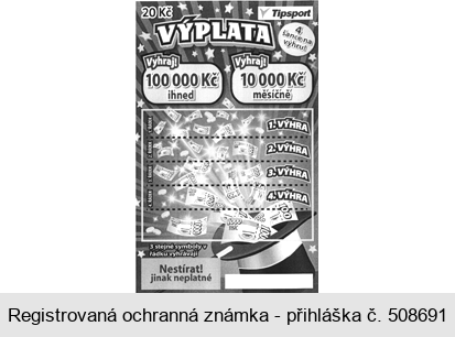 VÝPLATA TIPSPORT 4 šance na výhru!