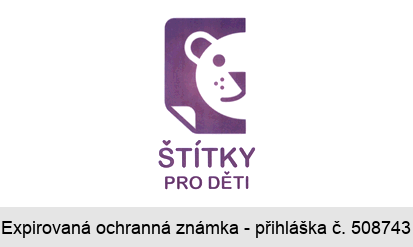 ŠTÍTKY PRO DĚTI