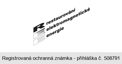 REE restaurování elektromagnetické energie