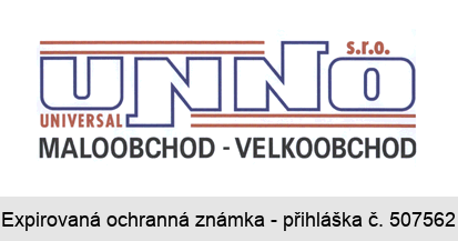 UNNO UNIVERSAL s.r.o. MALOOBCHOD - VELKOOBCHOD