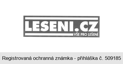 LESENI.CZ VŠE PRO LEŠENÍ