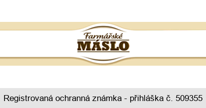 Farmářské MÁSLO