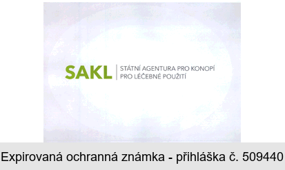 SAKL STÁTNÍ AGENTURA PRO KONOPÍ PRO LÉČEBNÉ POUŽITÍ