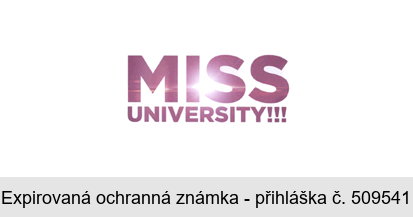 MISS UNIVERSITY!!!