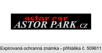 astor car ASTOR PARK.CZ