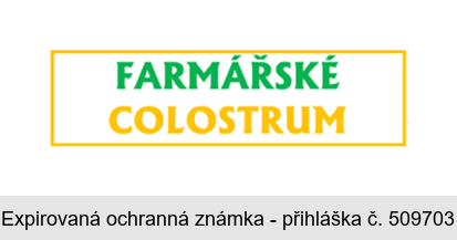 FARMÁŘSKÉ COLOSTRUM