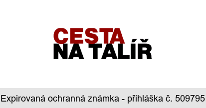 CESTA NA TALÍŘ