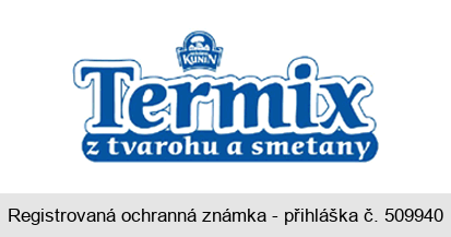 MLÉKÁRNA KUNÍN Termix z tvarohu a smetany