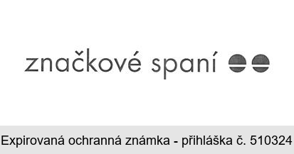 značkové spaní