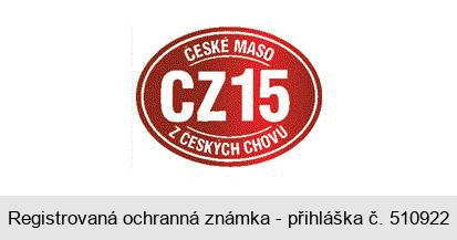 ČESKÉ MASO Z ČESKÝCH CHOVŮ CZ 15