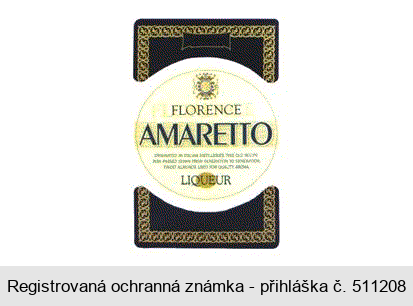 FLORENCE AMARETTO LIQUEUR