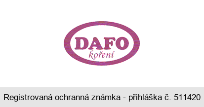 DAFO koření